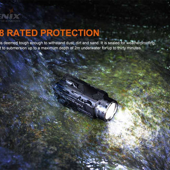 Fenix GL19R USB-C Rechargeable LED Weapon Light - 1200 Lumens - Luminus SFT40 - Includes 1 x 18350