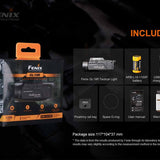 Fenix GL19R USB-C Rechargeable LED Weapon Light - 1200 Lumens - Luminus SFT40 - Includes 1 x 18350