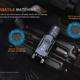 Fenix GL19R V2.0 USB-C Rechargeable LED Weapon Light - 1200 Lumens - Luminus SFT25R - Includes 1 x 18350