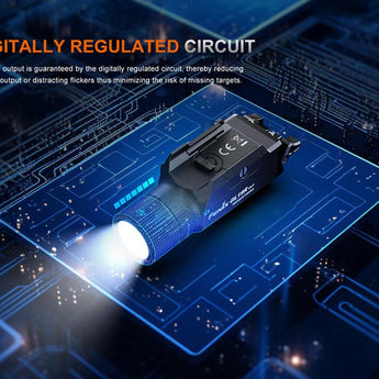 Fenix GL19R V2.0 USB-C Rechargeable LED Weapon Light - 1200 Lumens - Luminus SFT25R - Includes 1 x 18350