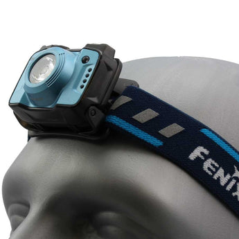 Fenix HL12R Rechargeable LED Headlamp - CREE XP-G2 and Nichia Red LED - 400 Lumens - Uses Built-In 1000mAh Li-Poly Battery Pack - Purple, Blue or Grey
