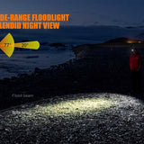 Fenix HL12R Rechargeable LED Headlamp - CREE XP-G2 and Nichia Red LED - 400 Lumens - Uses Built-In 1000mAh Li-Poly Battery Pack - Purple, Blue or Grey