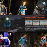 Fenix HL18R-T V2.0 USB-C Rechargeable LED Headlamp - 800 Lumens - Includes 1 x ARB-LP1900 Battery Pack - Polar Night Black or Iceberg White