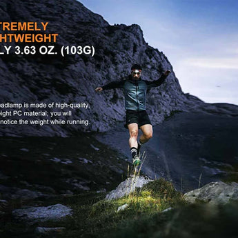 Fenix HL18R-T V2.0 USB-C Rechargeable LED Headlamp - 800 Lumens - Includes 1 x ARB-LP1900 Battery Pack - Polar Night Black or Iceberg White