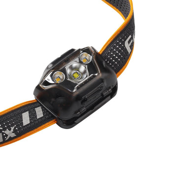 Fenix HL18R Rechargeable LED Headlamp - CREE XP-G3 - 400 Lumens - Uses Replaceable 1300mAh Li-ion Battery Pack (included) or 3 x AAA