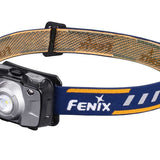 Fenix HL30 2018 Edition Outdoor Hiking Headlamp - CREE XP-G3 and Nichia Red LED - 300 Lumens - Includes 2 x AA - Grey