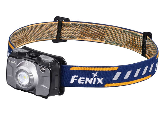 Fenix HL30 2018 Edition Outdoor Hiking Headlamp - CREE XP-G3 and Nichia Red LED - 300 Lumens - Includes 2 x AA - Grey