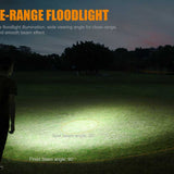 Fenix HL30 2018 Edition Outdoor Hiking Headlamp - CREE XP-G3 and Nichia Red LED - 300 Lumens - Includes 2 x AA - Grey