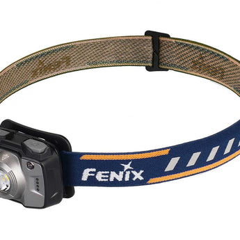 Fenix HL32R Rechargeable LED Headlamp - CREE XP-G3 and Nichia Red LED - 600 Lumens - Uses Built-In 2000mAh Li-Poly Battery Pack - Grey or Blue