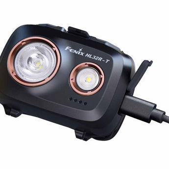 Fenix HL32R-T USB-C Rechargeable Trail Running Headlamp - 800 Lumens - Luminus SST20 - Includes 1 x ARB-LP1900 Li-Poly Battery Pack - Black, Blue, and Rose Red