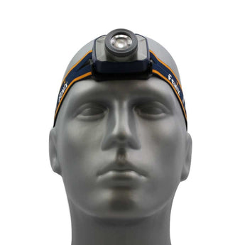 Fenix HL40R Rechargeable Focusable LED Headlamp - CREE XP-L HI V2 LED - 600 Lumens - Includes Built-In Li-Poly Battery Pack - Blue or Grey
