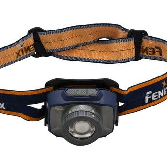 Fenix HL40R Rechargeable Focusable LED Headlamp - CREE XP-L HI V2 LED - 600 Lumens - Includes Built-In Li-Poly Battery Pack - Blue or Grey