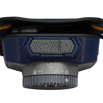 Fenix HL40R Rechargeable Focusable LED Headlamp - CREE XP-L HI V2 LED - 600 Lumens - Includes Built-In Li-Poly Battery Pack - Blue or Grey