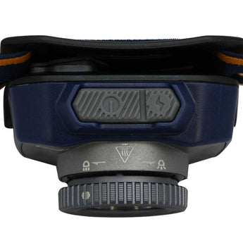 Fenix HL40R Rechargeable Focusable LED Headlamp - CREE XP-L HI V2 LED - 600 Lumens - Includes Built-In Li-Poly Battery Pack - Blue or Grey