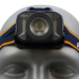 Fenix HL40R Rechargeable Focusable LED Headlamp - CREE XP-L HI V2 LED - 600 Lumens - Includes Built-In Li-Poly Battery Pack - Blue or Grey