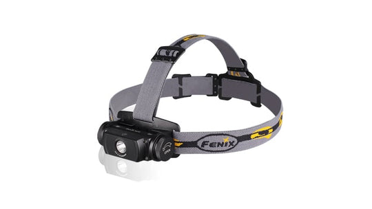 Fenix HL55 Lightweight Headlamp - CREE XM-L2 T6 LED - Neutral White - 900 Lumens - Uses 2 x CR123As or 1 x 18650