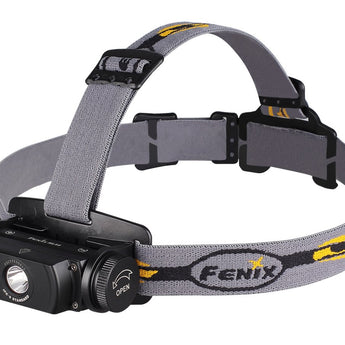 Fenix HL55 Lightweight Headlamp - CREE XM-L2 U2 LED - Neutral White - 900 Lumens - Uses 2 x CR123As or 1 x 18650