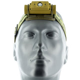 Fenix HL60R Dual Light Source USB Rechargeable Headlamp - Luminus SST40 - 950 Lumens - Uses 1 x 18650 (Included) or 2 x CR123A - Yellow