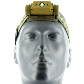 Fenix HL60R Dual Light Source USB Rechargeable Headlamp - Luminus SST40 - 950 Lumens - Uses 1 x 18650 (Included) or 2 x CR123A - Yellow