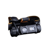 Fenix HM60R USB-C Rechargeable LED Headlamp - Luminus SST40 and CREE XP-G2 - 1200 Lumens - Inludes 1 x 18650