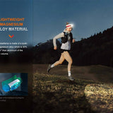 Fenix HM62-T Lightweight Trail Running LED Headlamp - 1200 Lumens - Luminus SST40 - Includes 1 x USB-C Rechargeable 18650 - Black or Magma