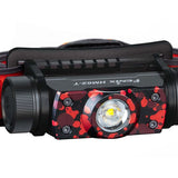 Fenix HM62-T Lightweight Trail Running LED Headlamp - 1200 Lumens - Luminus SST40 - Includes 1 x USB-C Rechargeable 18650 - Black or Magma