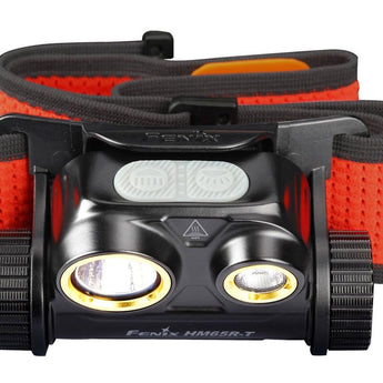 Fenix HM65R-T USB-C Rechargeable Running Headlamp - Luminus SST40 and CREE XP-G2 S3 - 1500 Lumens - Includes 1 x 18650