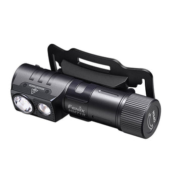 Fenix HM71R USB-C Rechargeable LED Headlamp - 1 x Luminus SFT70 and 1 x Luminus SST20 - 2700 Lumens - Includes 1 x 21700