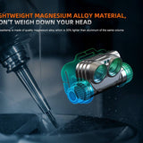 Fenix HM75R USB-C Rechargeable LED Industrial Headlamp - 1600 Lumens - Includes 1 x 21700 and 1 x 18650