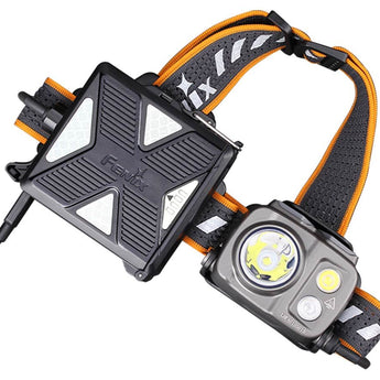 Fenix HP16R USB-C Rechargeable LED Headlamp - Luminus SST40 and CREE XP-G3 S4 - Includes ARB-LP3000 Li-Poly Battery Pack