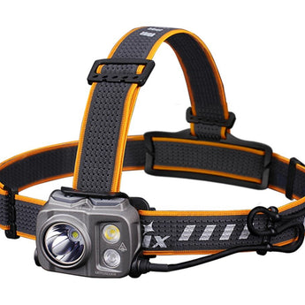 fenix hp25r v2 on straps angled to the left