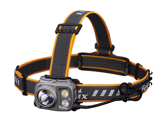 fenix hp25r v2 on straps angled to the left
