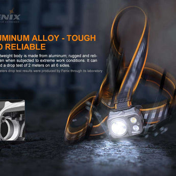 Fenix HP25R V2 USB-C Rechargeable LED Headlamp - 1600 Lumens - Luminus SST40 - Includes 1 x 21700