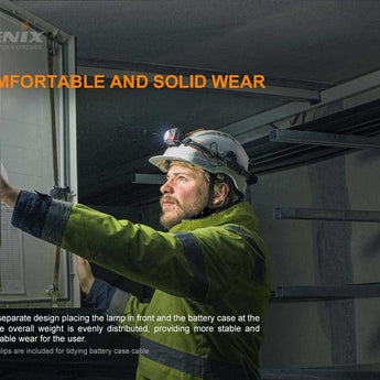 Fenix HP25R V2 USB-C Rechargeable LED Headlamp - 1600 Lumens - Luminus SST40 - Includes 1 x 21700