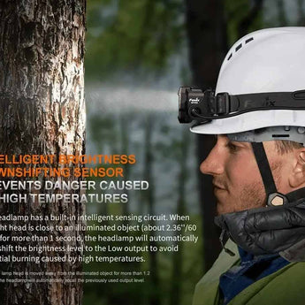 Fenix HP35R USB-C Rechargeable LED Headlamp - 4000 Lumens - Includes 10000mAh Li-ion Battery Pack or Rescue Edition