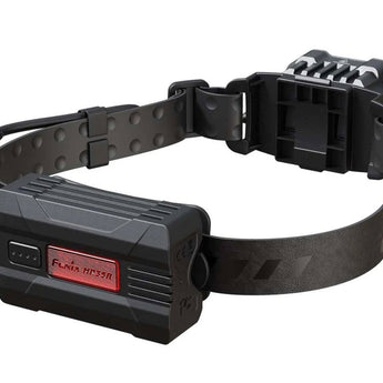 Fenix HP35R USB-C Rechargeable LED Headlamp - 4000 Lumens - Includes 10000mAh Li-ion Battery Pack or Rescue Edition