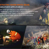 Fenix HP35R USB-C Rechargeable LED Headlamp - 4000 Lumens - Includes 10000mAh Li-ion Battery Pack or Rescue Edition