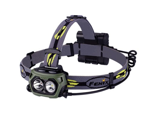 Fenix HP40H Headlamp - with CREE XP-E2-P3 and XP-G2-R5 LED - 450 Lumens White and 150 Lumens Red Light - Uses 4 x AA