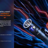 Fenix LD12R USB-C Rechargeable LED Flashlight - 600 Lumens - Includes 1 x 14500