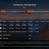 Fenix LD30R USB-C Rechargeable LED Flashlight - 1700 Lumens - Luminus SST40 - Includes 1 x 18650