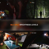 Fenix LD30R USB-C Rechargeable LED Flashlight - 1700 Lumens - Luminus SST40 - Includes 1 x 18650