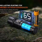 Fenix LD45R USB-C Rechargeable Digital Focusing LED Flashlight - 2800 Lumens - Luminus SFT70 - Includes 1 x 21700