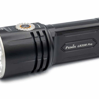 Fenix LR35R Pro USB-C Rechargeable LED Flashlight - 10000 Lumens - 4 x Luminus SFT 25 - Includes 2 x 21700