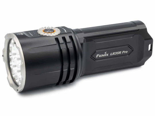 Fenix LR35R Pro USB-C Rechargeable LED Flashlight - 10000 Lumens - 4 x Luminus SFT 25 - Includes 2 x 21700
