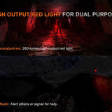 Fenix LR35R Pro USB-C Rechargeable LED Flashlight - 10000 Lumens - 4 x Luminus SFT 25 - Includes 2 x 21700