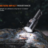Fenix LR36R USB-C Rechargeable White Laser Searchlight - 10000 Lumens - CT1-Mini and 12 x Luminus SST 25 - Includes 2 x 21700