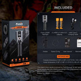 Fenix LR36R USB-C Rechargeable White Laser Searchlight - 10000 Lumens - CT1-Mini and 12 x Luminus SST 25 - Includes 2 x 21700