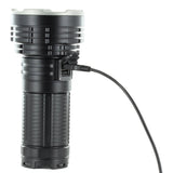 Fenix LR40R-V2 USB-C Rechargeable LED Searchlight - 15000 Lumens - Luminus SFT70 - Uses Built-in 10.8V 5000mAh Li-ion Battery Pack