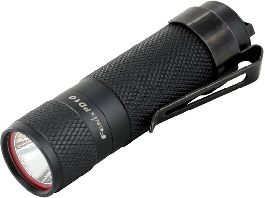 Fenix PD10 Portable High Intensity Flashlight - Angle