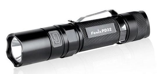 Fenix PD32 LED Flashlight - 340 Lumens - with CREE XP-G2 S2 LED - with Black Finish - Uses 2 x CR123A or 1 x 18650